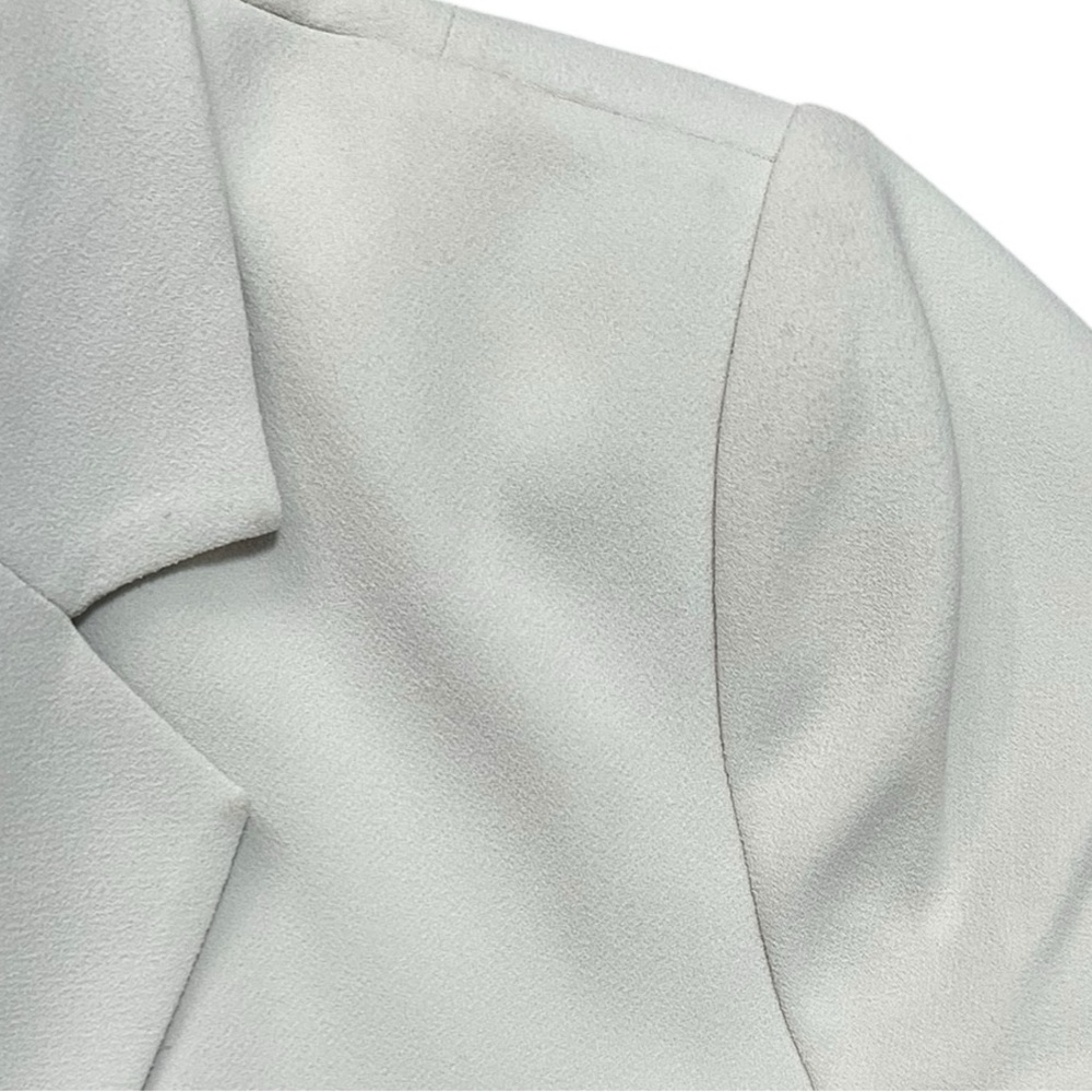 Spanx carefree parchment (cream) Crepe Wrap Blazer size XL - Picture 8 of 8